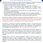 Comunicado Oficial 25 agosto 2023